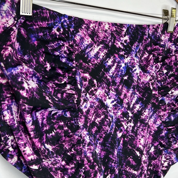 Torrid - High Waisted Ruched Swim Bottoms - Size 0 - Picture 4 of 5